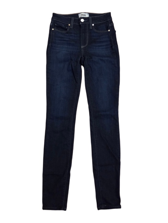 PAIGE Denim - PAIGE Dark Indigo High-Rise Skinny Jeans
